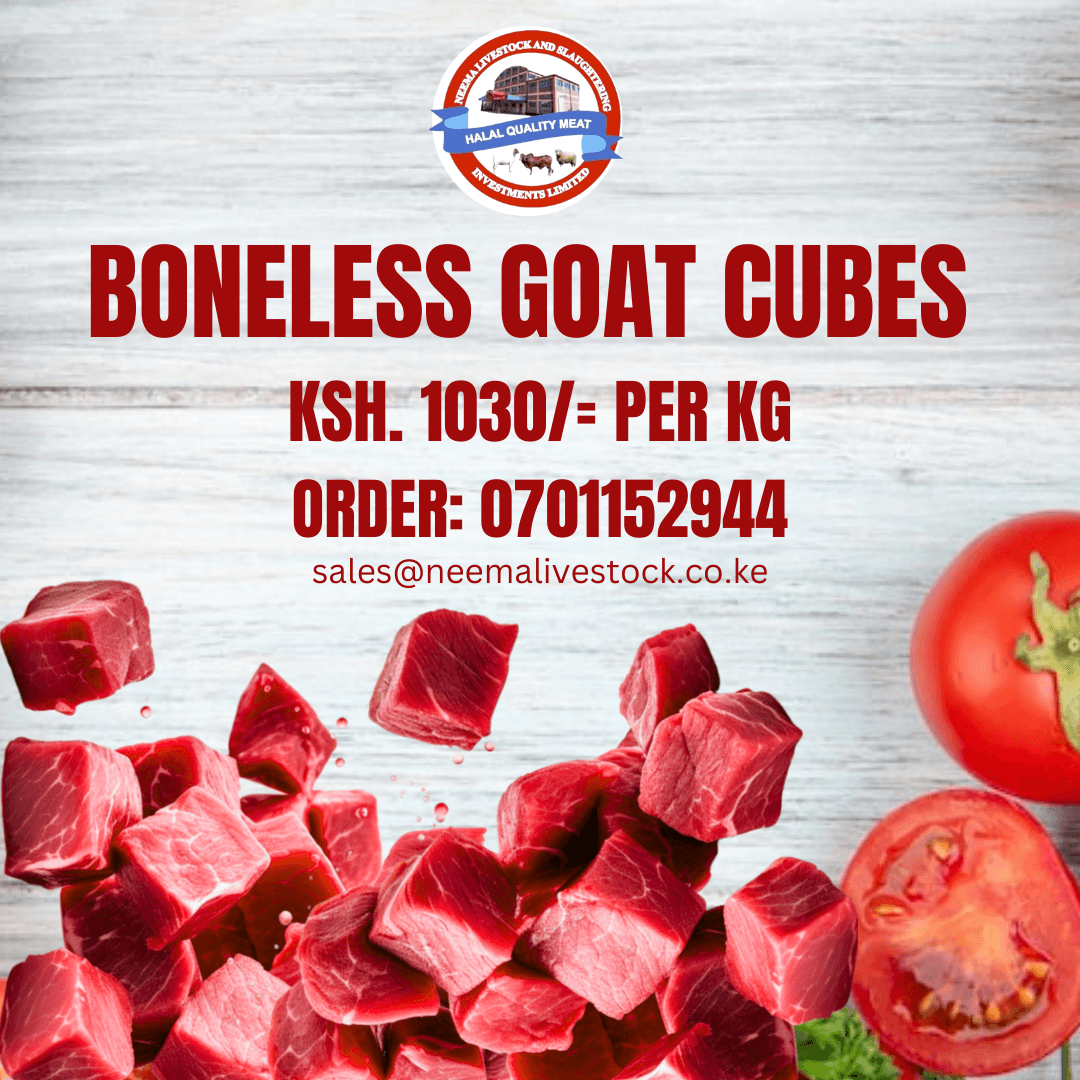 Goat Cubes Boneless
