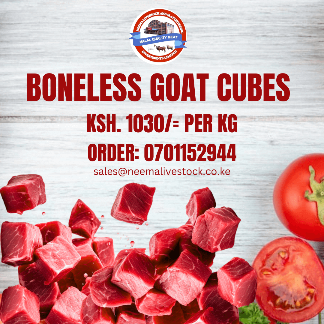 Goat Cubes Boneless