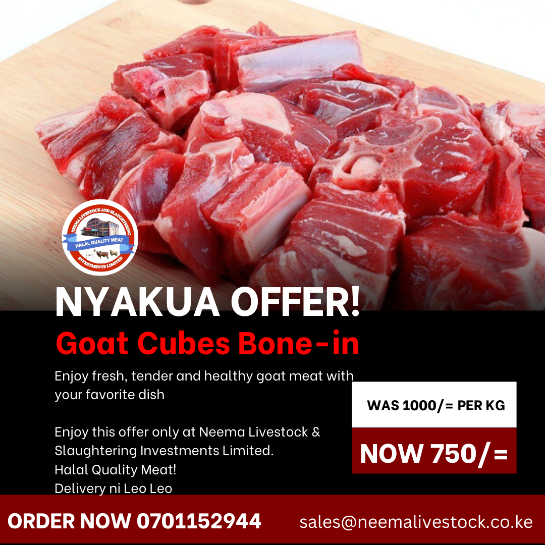 Goat Cubes Bone-In
